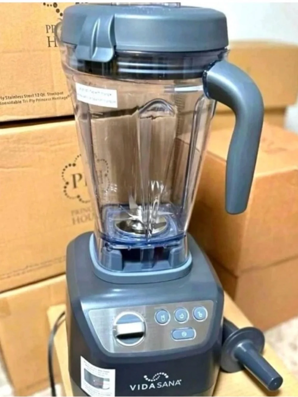 NEW PRINCESS HOUSE‎ VIDA SANA BLACK BLENDER HIGH POWER LICUADORA 4571